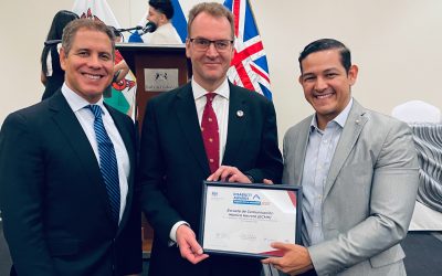 Recibimos el “Disability Award 2023” de parte de la Embajada Británica en El Salvador