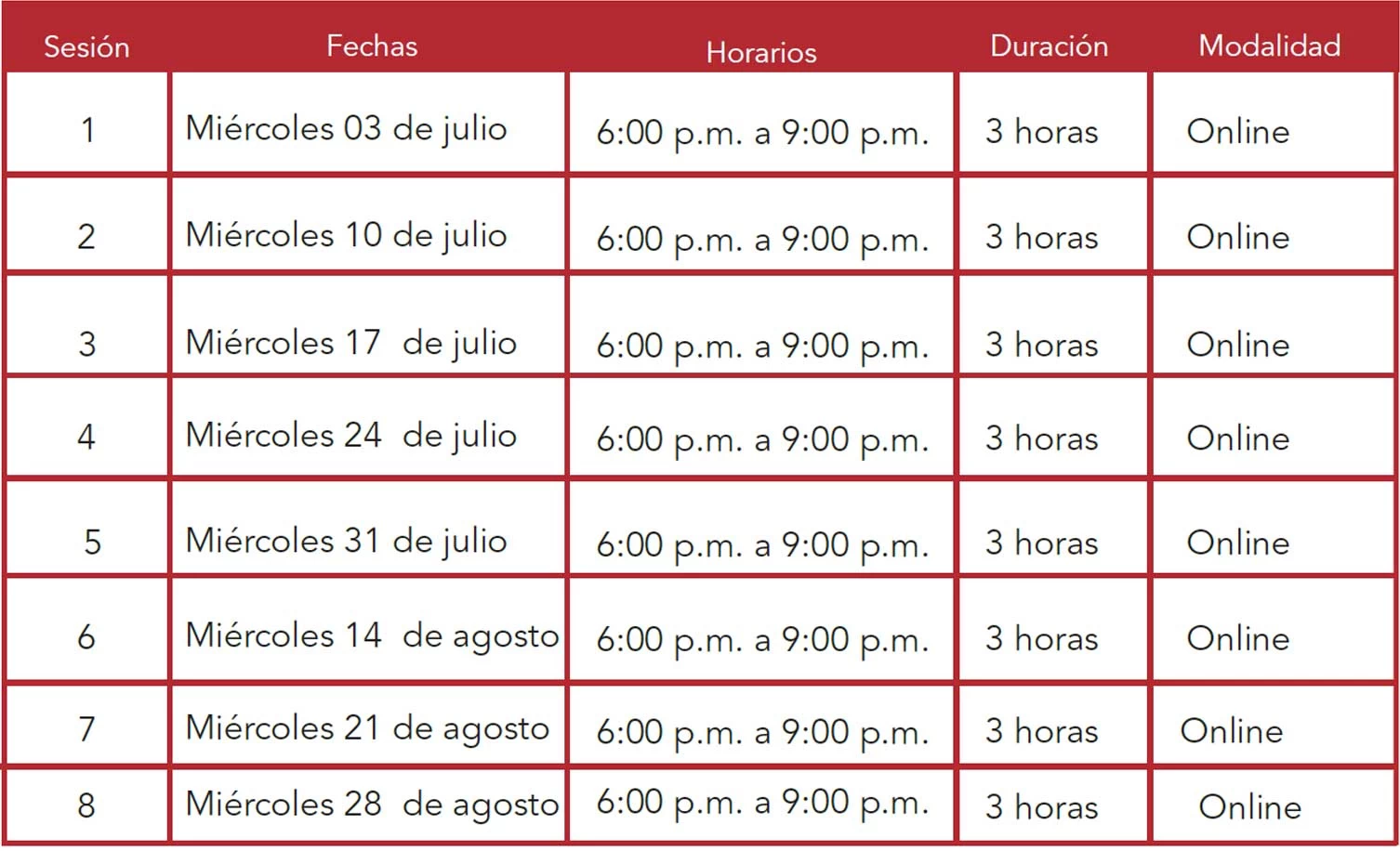 calendario